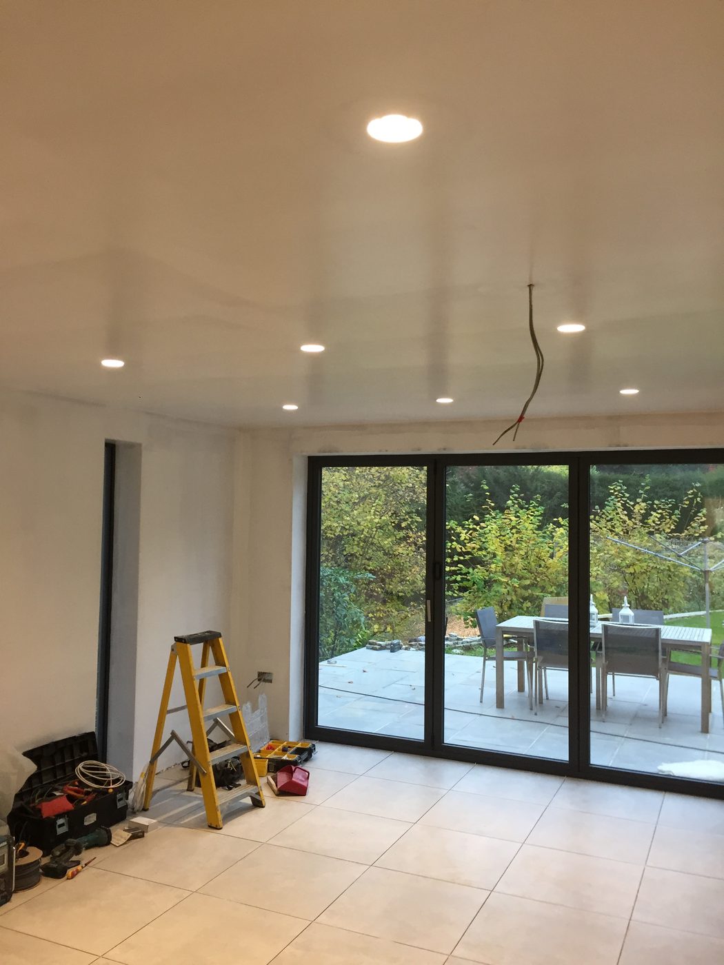 Extension lighting &amp; power, Peasedown St John · 2024